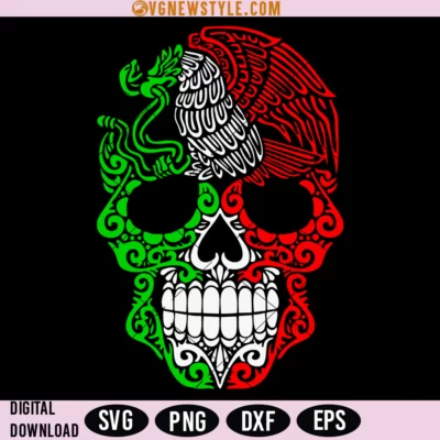 Mexico Skull Svg