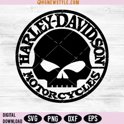 Harley Davidson Motorcycle Svg