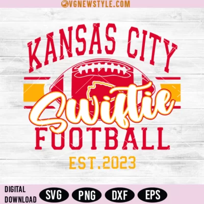 Taylor Kansas City Football Svg