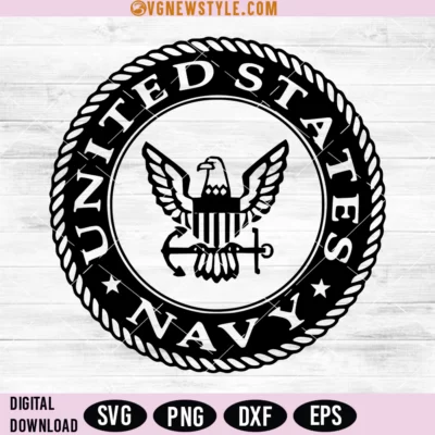 United States Navy Seal Svg