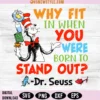 Stand out Dr Seuss Svg