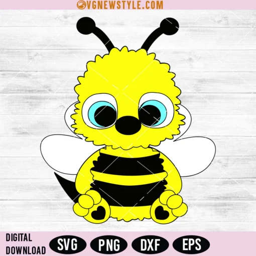 Baby Bee Svg