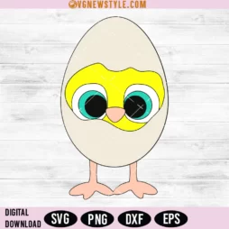 Baby Chick Easter Svg