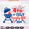 4th of July BBQ SVG