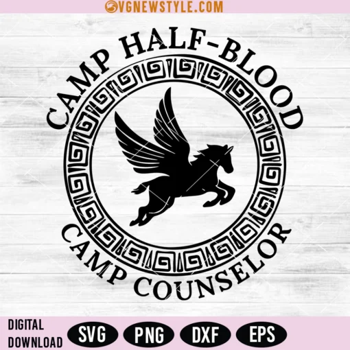 Camp Half-Blood Svg