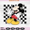 Checkered Mouse SVG