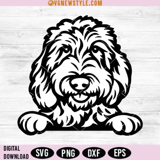 Goldendoodle Svg Png