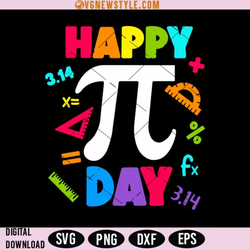 Happy Pi Day Svg File