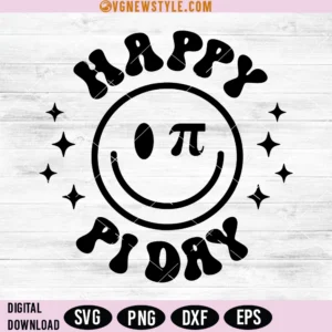 Happy Pi Day Svg