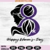 Happy Women's Day SVG