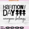 Harmony Day Everyone Belongs SVG