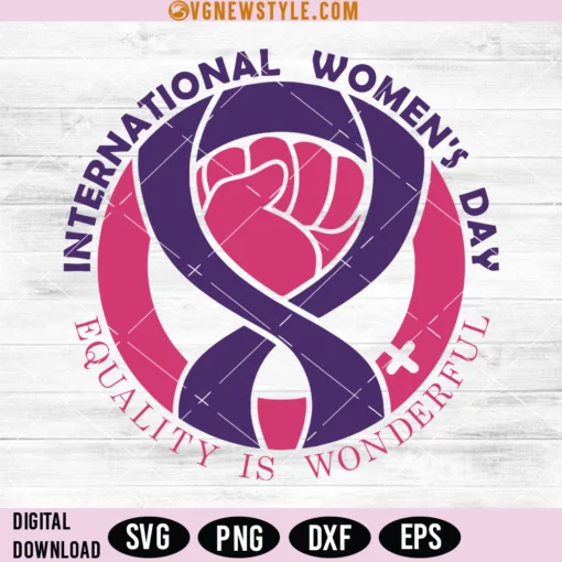 International Women's Day SVG