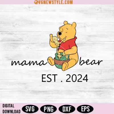 Mama Bear Svg