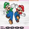 Mario and Luigi SVG