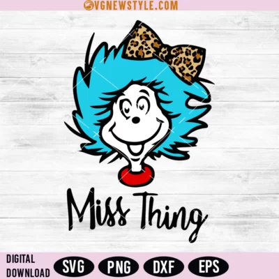 Miss Things Svg