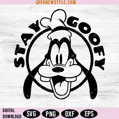 Stay Goofy Svg