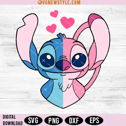 Cartoon Love SVG Files