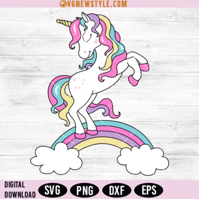 Magical unicorn Svg