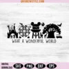 What a Wonderful World Svg