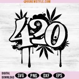420 Cannabis Svg