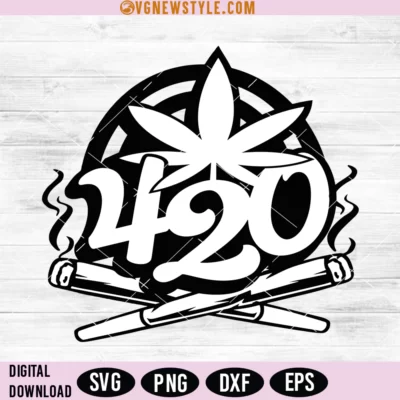 420 Weed Svg