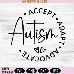 Autism Awareness SVG Designs