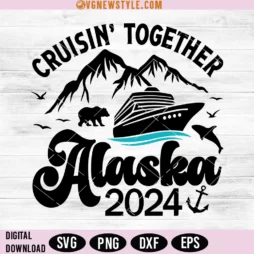 Alaska Cruise 2024 Svg