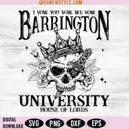 Barrington University Svg