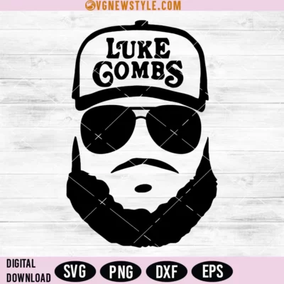 Combs Country Music Svg