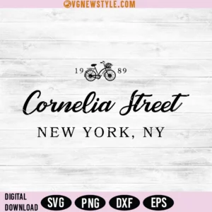 Cornelia Street Svg
