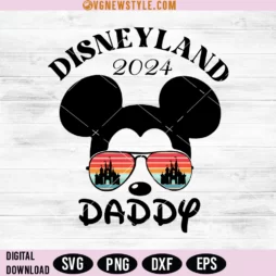 Daddy Mouse 2024 Svg