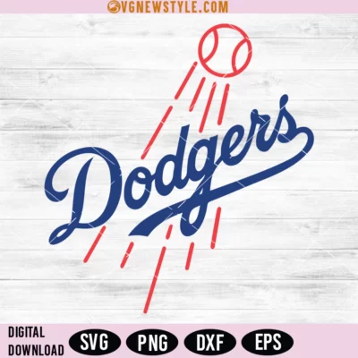 Los Angeles Dodgers Svg