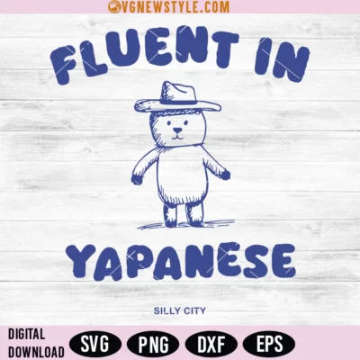 Fluent In Yapanese Svg