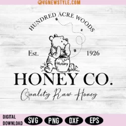 Honey Co Bear Svg