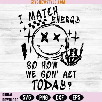 I Match Energy Svg