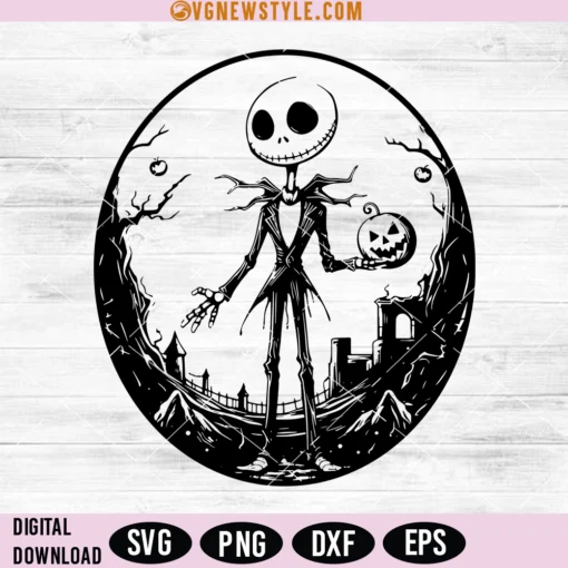 Jack Skellington SVG