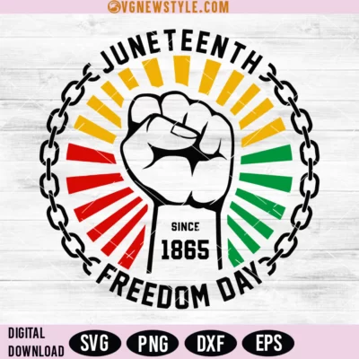 Juneteenth Since 1865 Svg