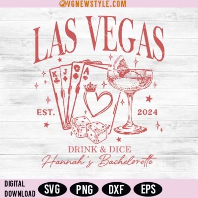 Las Vegas Bachelorette Svg