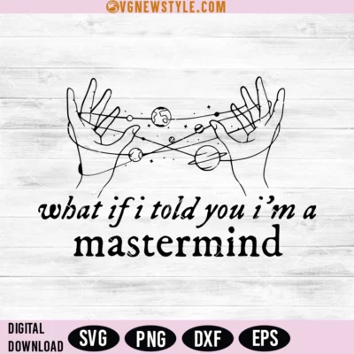 Mastermind Lyrics Svg