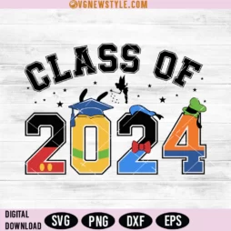 Mouse Class of 2024 Svg