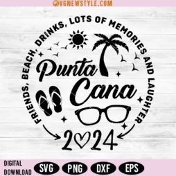 Punta Cana 2024 Svg