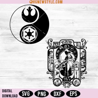 Star Wars Movie Svg Bundle