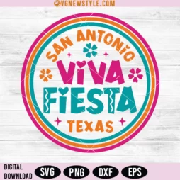 Viva Fiesta San Antonio Svg