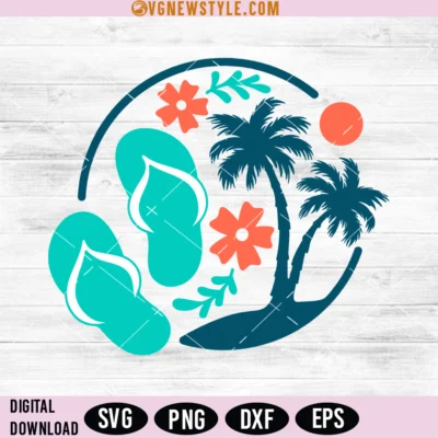 Beach Scene Svg Png