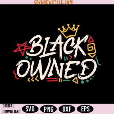 Black Owned SVG