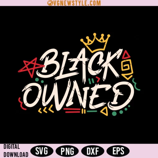 Black Owned Svg Png