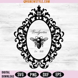 Bridgerton Bee Svg