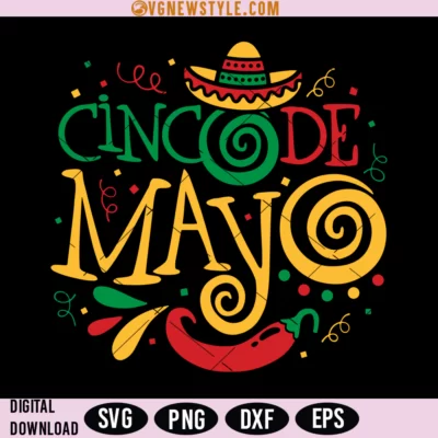 Cinco de Mayo Svg Png