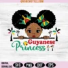Guyanese Princess Svg