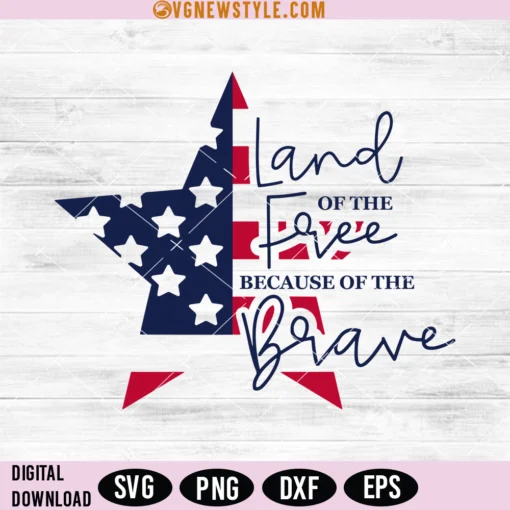 Land of the Free SVG